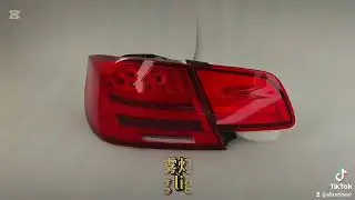 BMW E92 Taillight Upgrade Black Smoked Red 