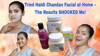 Wedding Special Facial at Home | Instant Glow with 5 Step Haldi Chandan Herbal Kit 🌿