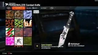 HOW TO GET DIAMOND COMBAT KNIFE (BO3)