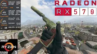 RX 570 4GB : Call of Duty Warzone (Tested in 2025)