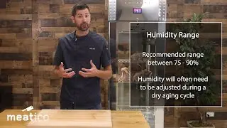 Meatico Dry Aging Cabinets - Humidity Control