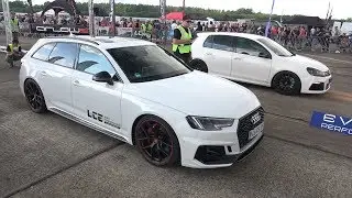 700HP Volkswagen Golf 6 R R32 Turbo 4Motion vs Audi RS4 Avant B9 vs Mercedes-Benz CLS63 AMG