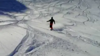 Jazztek in a cloud of snow