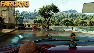 Far Cry 6 Free Roam Gameplay - Driving Different Cars And Exploring City - 4k 60 Fps