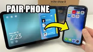 Echo Show 8 (2025) : How To Pair With Phone Using Bluetooth