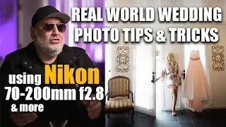 Советы и рекомендации для свадебных фотографов, использующих объективы Nikon, Canon или Sony 70–2...