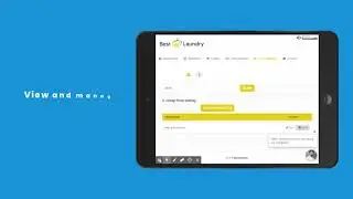 Online Laundry Booking System for launderette | Service Panel Demo