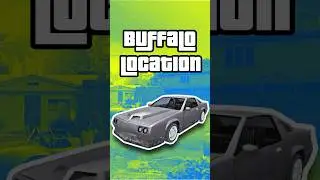 Where to find Buffalo spawn location? GTA San Andreas Definitive Edition (iOS) #games #gta #shorts