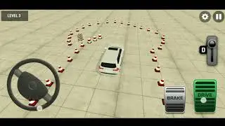 Prado car games, Modern car, Parking car games 2020 ||  level 3 || Game with Angad