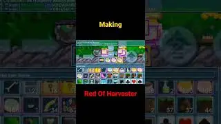 Making RED OF HARVESTER #GrowtopiaShortVideo