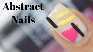 Abstract Nails | Step by step nail art tutorial