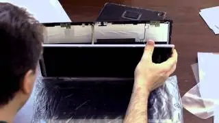 Laptop screen replacement / How to replace laptop screen Asus a75vj-th71
