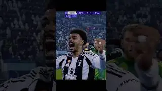 Renato Veiga gives his all every game! 🇵🇹 #juventus #reaction #ucl #championsleague