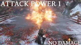 Sekiro - Corrupted Monk [ATTACK POWER 1/BASE VITALITY] No Damage