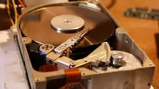 Гнутый блин Seagate ST-157A / Bent Disk Drive 