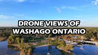 AMAZING DRONE VIEWS OF WASHAGO! 𖥂