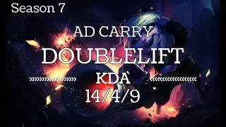 Doublelift - Tristana vs Xayah - NA - Gameplay Highlight S7