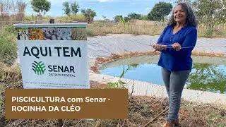 PISCICULTURA curso b&aacute;sico com Senar - ROCINHA DA CL&Eacute;O