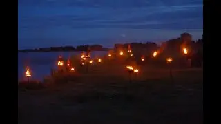 Jezioro Gopło, Noc Kupały, słońce i deszcz - Rejs 21-22.06.2021 r.