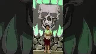 Rudra in scary house #indorian #smile#smartyboy😆