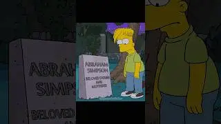 Bart & Grandpa emotional scene 🙂 #shorts #simpsons
