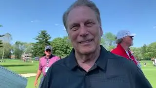 Michigan State basketball coach Tom Izzo at Detroit Golf Club