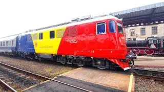 Amazing old refurbished  Sulzer locomotive in România- Tricolora DA 1197 la drum-Oradea-24.09.2023