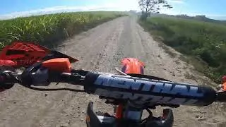 KTM 150 SX wide open | full throttle | Pro Circuit pipe - Top Speed