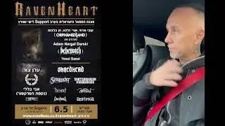 Adam Nergal Darski - talks about RavenHeart - Yishai Sweartz support show