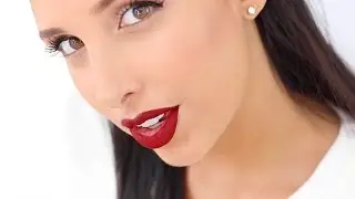PERFECT Red Lip + Winged Liner Makeup Tutorial