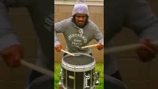 I took over Devon Miles&rsquo; solo from the movie &lsquo;Drumline&rsquo;