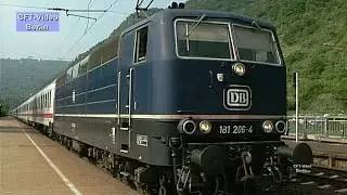 Mit der Baureihe 181.2 und Erz-Zügen über die Moselstrecke