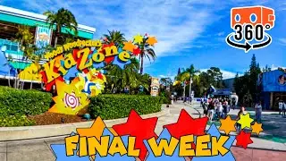 Woody Woodpecker's Kidzone final walkthrough 360 Universal Studios Florida 2023