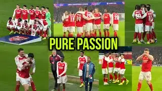 Ранее не публиковавшиеся кадры 🔥 Эмоциональное празднование &laquo;Арсенала&raquo; после гола Кайрата