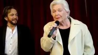 LINE RENAUD A LA REUNION DU FAN CLUB DALIDA DU 2 MAI 2015
