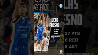 Lucas Fresno can do it all! #lucasfresno #argentina #serieb  #basketball #highlights #theygotnext