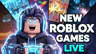 Roblox LIVE &ndash; Trying New Roblox Games in 2025 (Brookhaven, Blox Fruits & More)