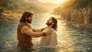 The Baptism of Jesus (Matthew 3:13&ndash;17) | Kids Bible Story