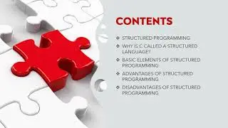 Structured programming | Basic elements of structured programming |  C programming language concepts