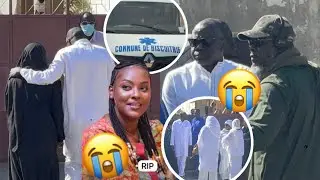 🚨😭 L&egrave;ve du corps de Halima Gadji: Son ex mari Cheikh en larme devant la morgues 