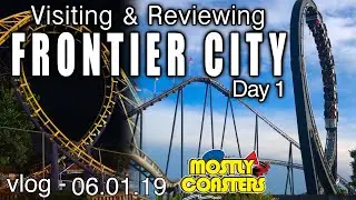 Visiting & Reviewing FRONTIER CITY in Oklahoma - Frontier City Vlog Day 1 - 06.01.19