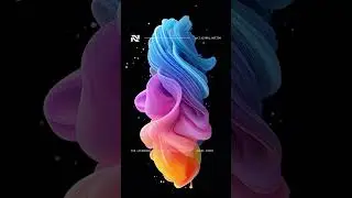 Satisfying Rainbow Smoke Flow #motiondesign
