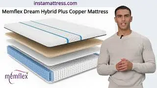 Memflex Dream Hybrid Plus Copper Mattress