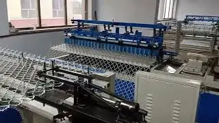 GST single wire fully automatic chain link wire mesh fence making machine professional manufacturer