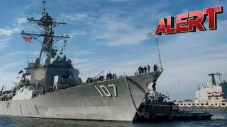US Air Force assets, Navy destroyer seen operating in Puerto Rico