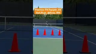 Practice: PreBeginner,DS0,Forehand Topspin,Vertical Racquet, @Knee,A2,ASL,DL,Regular Motion
