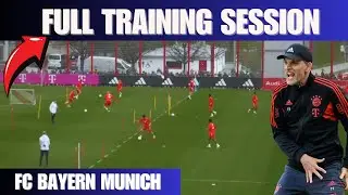 Full Training Session / Thomas Tuchel's FC Bayern Munich