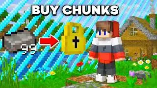 Minecraft 100 Days, But You Can BUY CHUNKS ! (HINDI)