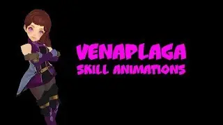 Dragon Nest Lencea Spin-off Vena Plaga skill animations