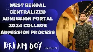 West Bengal Centralized Admission Portal 2024 college admission